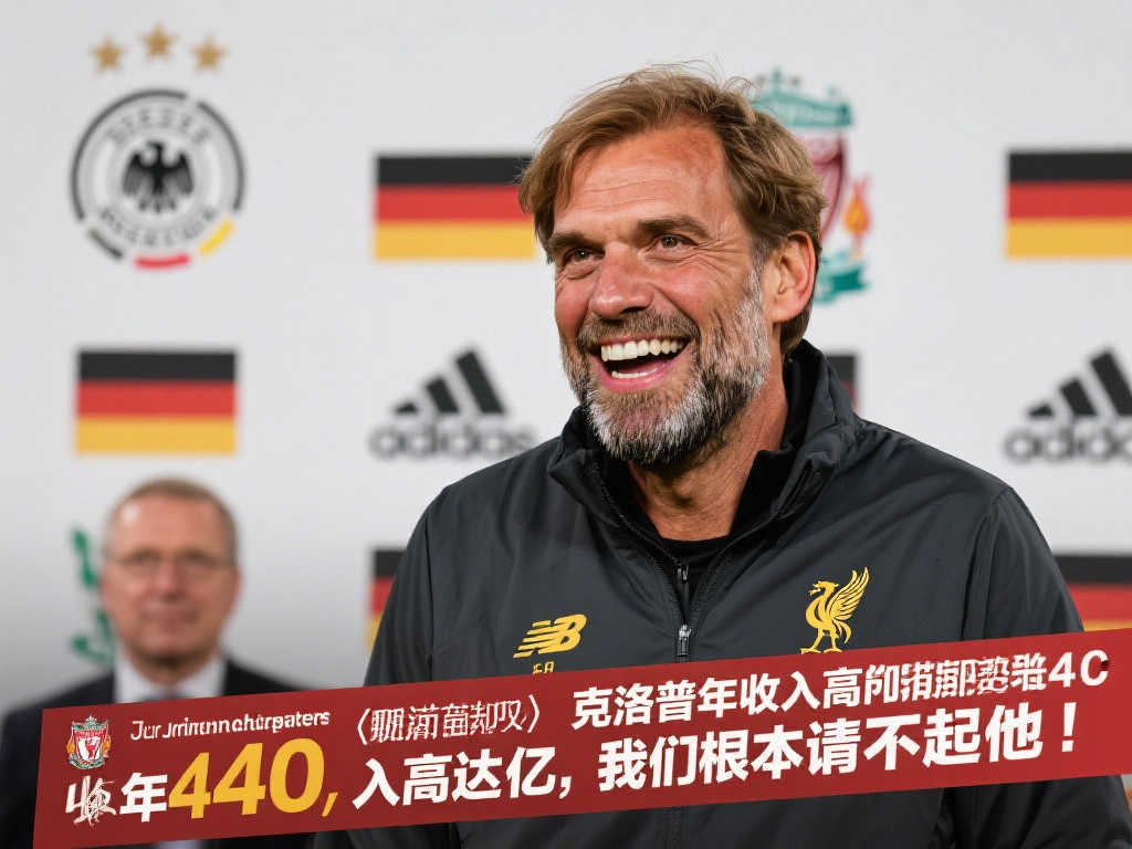 德国足协副主席无奈：克洛普年薪4亿，我们负担不起！